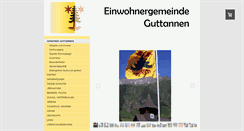 Desktop Screenshot of guttannen.ch